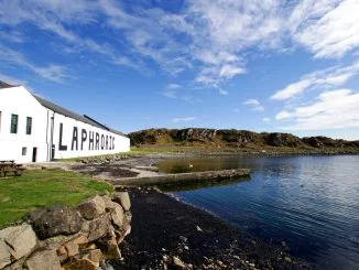 Destilleriet Laphroaig på Isle of Islay