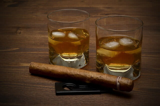 Kyld Bourbon kan passa till cigarrer