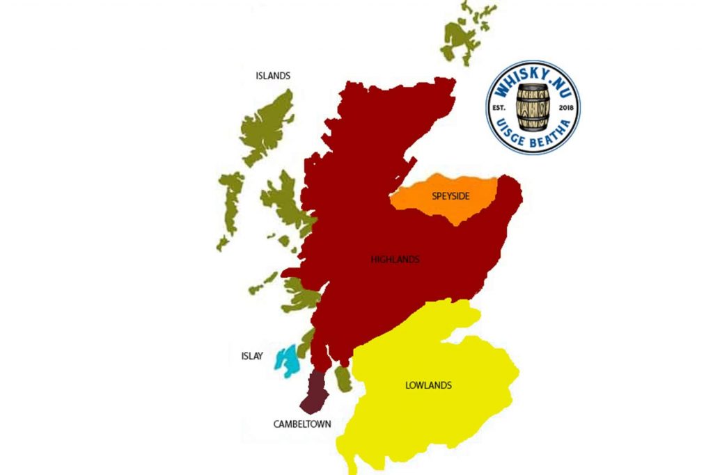 Whiskyregioner i Skottland